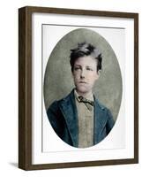 Portrait of Arthur Rimbaud-Stefano Bianchetti-Framed Giclee Print