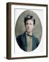 Portrait of Arthur Rimbaud-Stefano Bianchetti-Framed Giclee Print