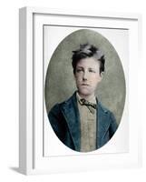 Portrait of Arthur Rimbaud-Stefano Bianchetti-Framed Giclee Print