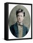 Portrait of Arthur Rimbaud-Stefano Bianchetti-Framed Stretched Canvas