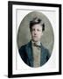 Portrait of Arthur Rimbaud-Stefano Bianchetti-Framed Giclee Print