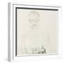 Portrait of Arthur Roessler, 1910-Egon Schiele-Framed Giclee Print