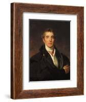 Portrait of Arthur Wellesley, 1st Duke of Wellington, C.1821-Thomas Lawrence-Framed Giclee Print