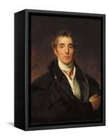 Portrait of Arthur Wellesley, 1st Duke of Wellington, C.1821-Thomas Lawrence-Framed Stretched Canvas