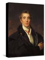 Portrait of Arthur Wellesley, 1st Duke of Wellington, C.1821-Thomas Lawrence-Stretched Canvas