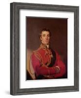 Portrait of Arthur Wellesley-Thomas Lawrence-Framed Giclee Print