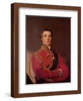 Portrait of Arthur Wellesley-Thomas Lawrence-Framed Giclee Print