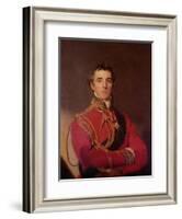 Portrait of Arthur Wellesley-Thomas Lawrence-Framed Giclee Print