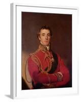 Portrait of Arthur Wellesley-Thomas Lawrence-Framed Giclee Print