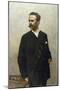 Portrait of Artist Niccolo Barabino-Alfredo Luxoro-Mounted Giclee Print
