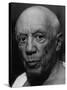 Portrait of Artist Pablo Picasso-Gjon Mili-Stretched Canvas