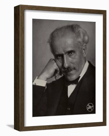 Portrait of Arturo Toscanini-null-Framed Photographic Print