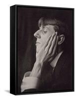 Portrait of Aubrey Beardsley-Frederick Henry Evans-Framed Stretched Canvas