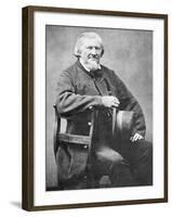 Portrait of August Heinrich Hoffmann-null-Framed Photographic Print