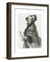 Portrait of Augusta Ada King-Alfred-edward Chalon-Framed Giclee Print