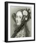 Portrait of Augusta Ada King-Alfred-edward Chalon-Framed Giclee Print