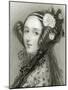 Portrait of Augusta Ada King-Alfred-edward Chalon-Mounted Giclee Print