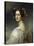 Portrait of Auguste Strobl, 1827-Joseph Karl Stieler-Stretched Canvas