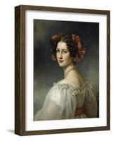 Portrait of Auguste Strobl, 1827-Joseph Karl Stieler-Framed Giclee Print