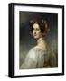 Portrait of Auguste Strobl, 1827-Joseph Karl Stieler-Framed Giclee Print