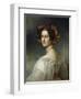 Portrait of Auguste Strobl, 1827-Joseph Karl Stieler-Framed Giclee Print