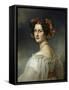 Portrait of Auguste Strobl, 1827-Joseph Karl Stieler-Framed Stretched Canvas