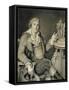 Portrait of Augustin Pajou, 1782-Jacques Augustin Catherine Pajou-Framed Stretched Canvas