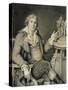 Portrait of Augustin Pajou, 1782-Jacques Augustin Catherine Pajou-Stretched Canvas