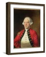 Portrait of Augustin Prevost in Uniform-Mather Brown-Framed Giclee Print