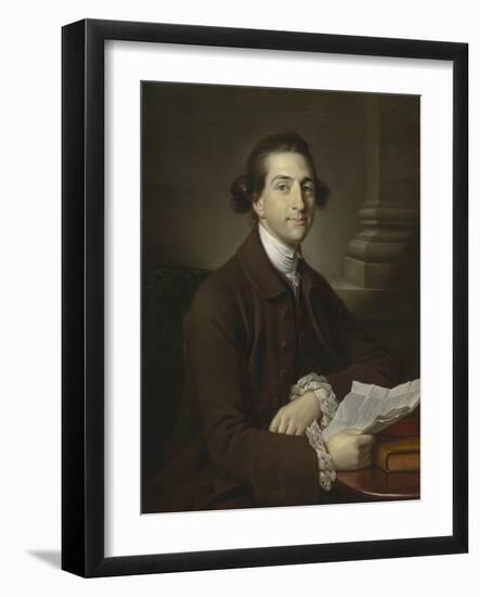 Portrait of Augustus Henry Fitzroy, 3rd Duke of Grafton-Nathaniel Dance-Holland-Framed Giclee Print