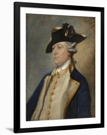 Portrait of Augustus Hervey, 3rd Earl of Bristol-Gainsborough Dupont-Framed Giclee Print