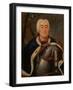 Portrait of Augustus III of Poland-null-Framed Giclee Print