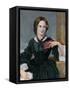 Portrait of Authoress Charlotte Bronte-null-Framed Stretched Canvas