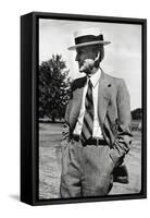 Portrait of Automobile Pioneer Henry Ford-Herbert Gehr-Framed Stretched Canvas