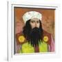 Portrait of Averroes (Abu L-Walid Muhammad Ibn Ahmad Rushd) (Cordoba-null-Framed Giclee Print