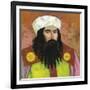 Portrait of Averroes (Abu L-Walid Muhammad Ibn Ahmad Rushd) (Cordoba-null-Framed Giclee Print