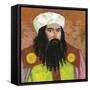 Portrait of Averroes (Abu L-Walid Muhammad Ibn Ahmad Rushd) (Cordoba-null-Framed Stretched Canvas