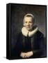 Portrait of B. Martens-Rembrandt van Rijn-Framed Stretched Canvas