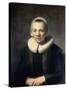 Portrait of B. Martens-Rembrandt van Rijn-Stretched Canvas