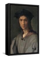 Portrait of Baccio Bandinelli (or Self-portrait)-Andrea del Sarto-Framed Stretched Canvas