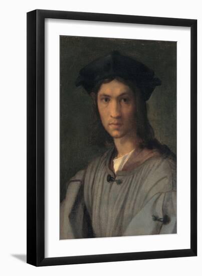 Portrait of Baccio Bandinelli (or Self-portrait)-Andrea del Sarto-Framed Art Print