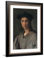 Portrait of Baccio Bandinelli (or Self-portrait)-Andrea del Sarto-Framed Art Print