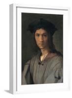 Portrait of Baccio Bandinelli (or Self-portrait)-Andrea del Sarto-Framed Art Print