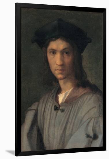 Portrait of Baccio Bandinelli (or Self-portrait)-Andrea del Sarto-Framed Art Print