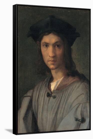 Portrait of Baccio Bandinelli (or Self-portrait)-Andrea del Sarto-Framed Stretched Canvas