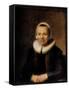 Portrait of Baertje Martens, 1649-Rembrandt van Rijn-Framed Stretched Canvas