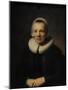 Portrait of Baertje Martens, c.1640-Rembrandt van Rijn-Mounted Giclee Print