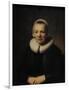 Portrait of Baertje Martens, c.1640-Rembrandt van Rijn-Framed Giclee Print