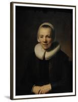 Portrait of Baertje Martens, c.1640-Rembrandt van Rijn-Framed Premium Giclee Print