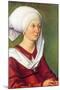 Portrait of Barbara Durer, Born Holper-Albrecht Dürer-Mounted Art Print